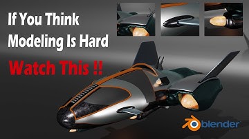 Modeling A Spacecraft In Blender