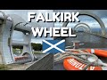 Riding The Falkirk Wheel | ROTATING Boat Lift In Scotland!