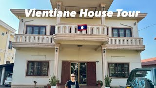 Exploring Laos: What a typical house in Vientiane Laos looks like #vientiane