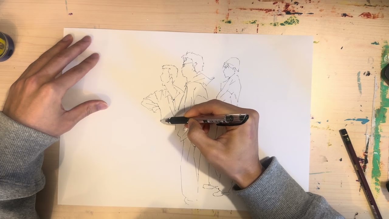 【少し寝坊した】①2025年11月26日10時【アニメーター・イラストレーター・模写】