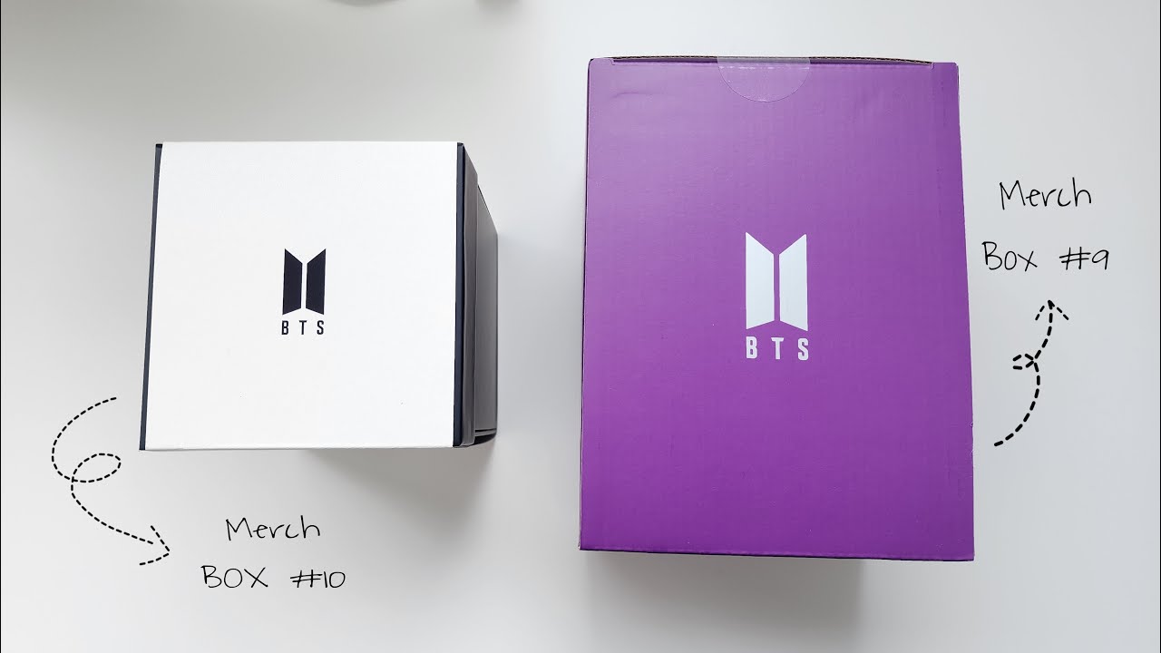 BTS Merch Box #9 and #10 Unboxing