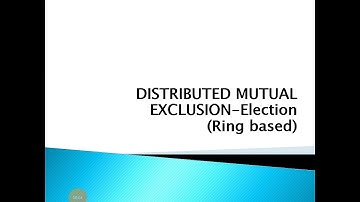 ELECTION ALGORITHM(RING BASED) IN MALAYALAM|DISTRIBUTED COMPUTING|KTU|EASY CSE LECTURES