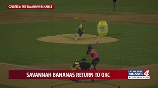 Savannah bananas return to okc