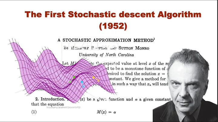 Data Science #16 - The First Stochastic Descent Algorithm (1952)