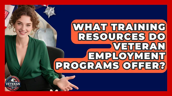 What Training Resources Do Veteran Employment Programs Offer? | Veteran Community Guide