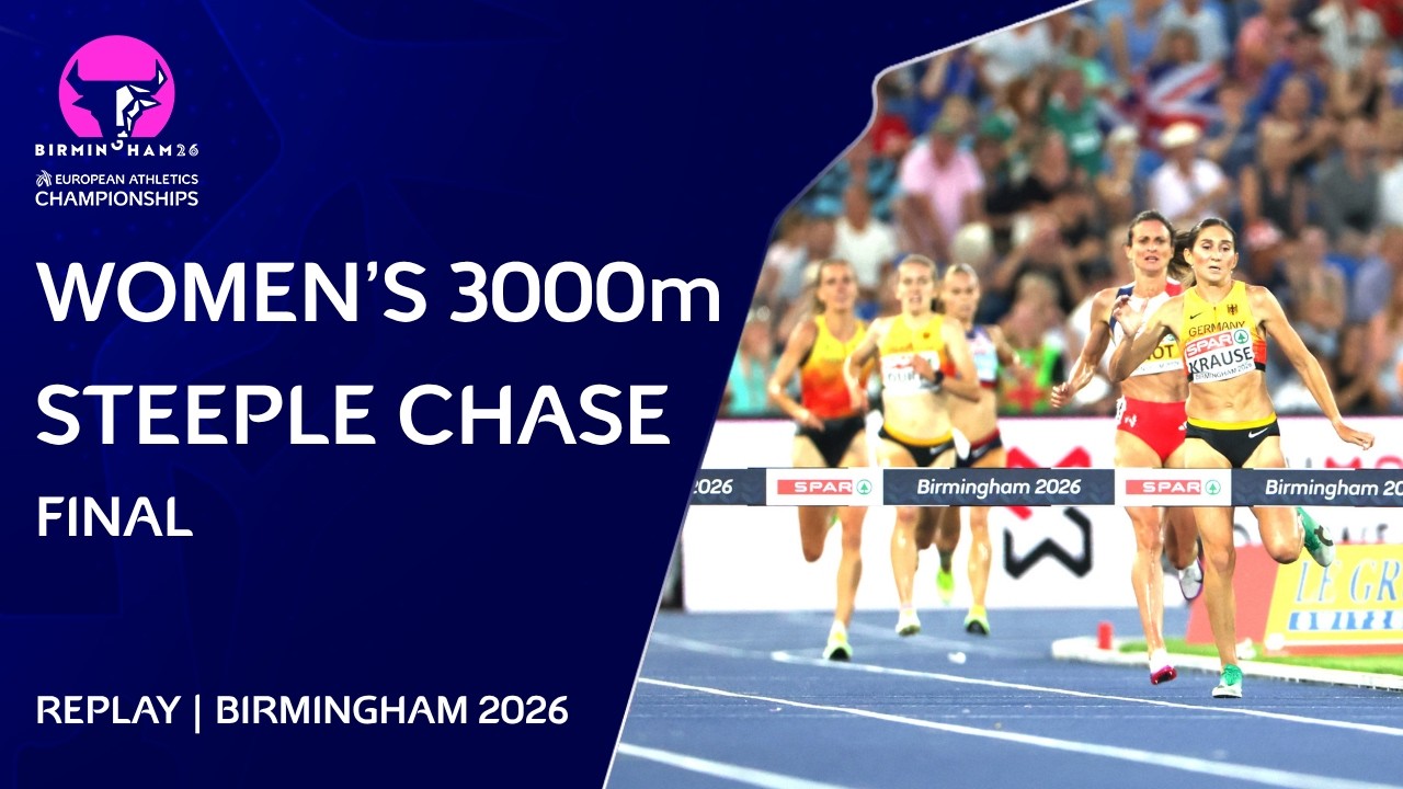 Women's 3000m Steeplechase Final Replay