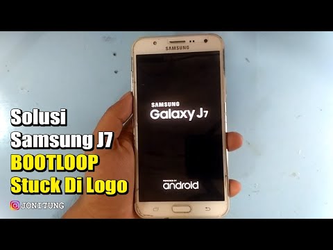 Solusi HP Samsung J7 SM J700 Bootloop Stuck Di Logo Samsung