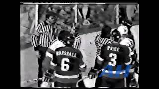 NHL Dec. 17, 1978 Dennis Polonich,DET v Garry Howatt,NYI Detroit Red Wings New York Islanders