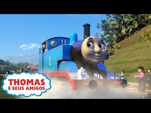 Thomas e Seus Amigos | A roda d'água (China) e mais! | 60 minutos de compilação