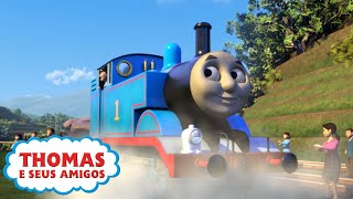 Thomas e Seus Amigos | A roda d'água (China) e mais! | 60 minutos de compilação