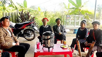 hát rất hay🌹trương Nghin và bô Pán hát tại quán nước đặng chinh thôn Nậm mu, tân thành bắc Quang hg