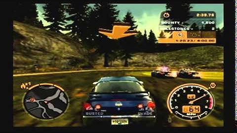 NFS Most Wanted 2005 Episode 2 "The First Cop Chase"