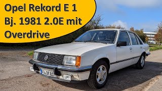 Opel Rekord E1 2.0E mit Overdrive