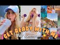 Get ready with me for summer  glow up workout organize  mavie noelle