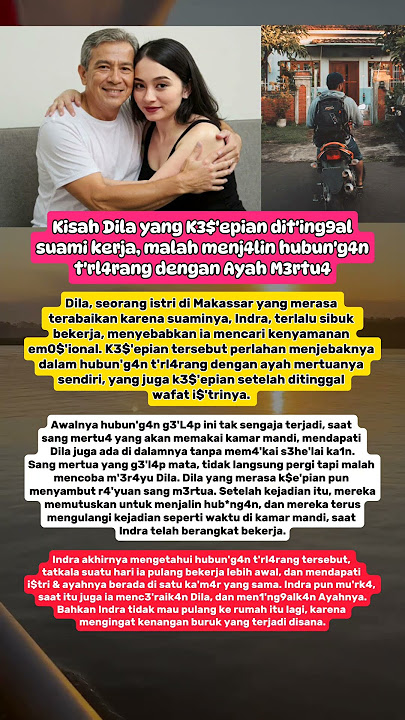 Dit'ing9al suami kerja, malah menj4lin hubun'g4n t'rl4rang dengan Ayah M3rtu4 #shorts #kisahnyata