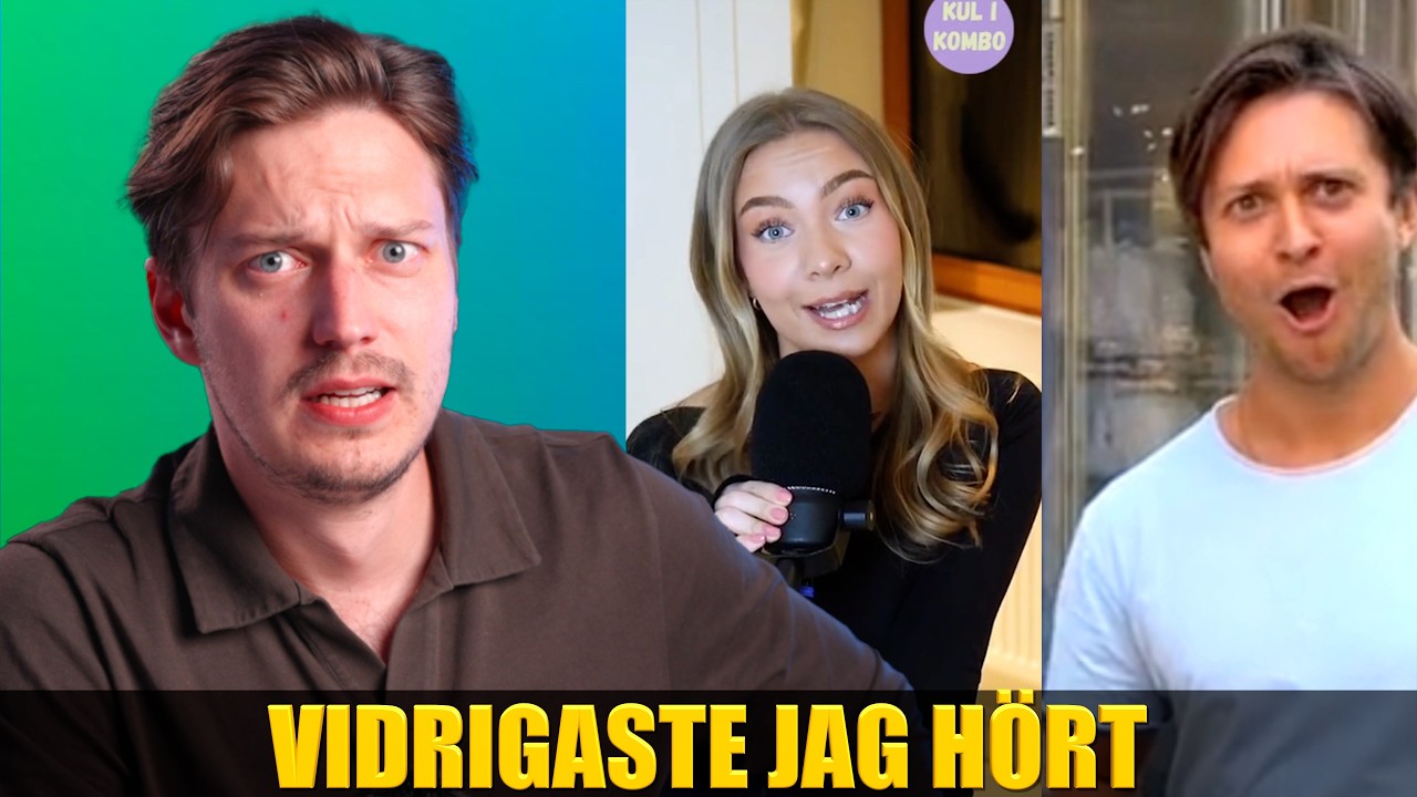 REAGERAR PÅ SVENSKA TIK TOKS! 🇸🇪 | Vidrigaste jag hört