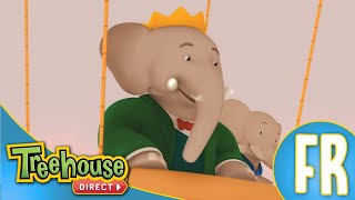 Babar Et Les Adventures De Badou: Escapade Dans La Jungle/Camping Au Palais - Ep. 5 En Français!