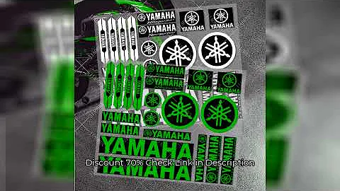 Vinyl Motorcycle Sticker YAMAHA stickers logo decal YAMAHAS Bike Helmet car MT 07 09 R1 R3 R6 NMAX T