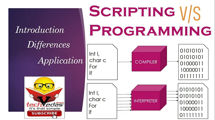 Difference Between Scripting And Programming Language