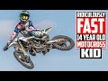 Ridiculously fast 14yearold motocross kid  wal beaney jr