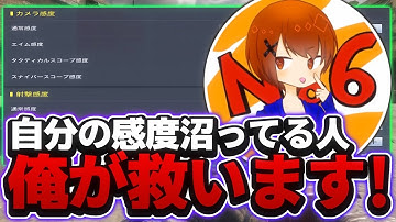 感度沼ってる人必見！自分に合った感度の合わせ方講座！！【CoDモバイル】【ろくたん】