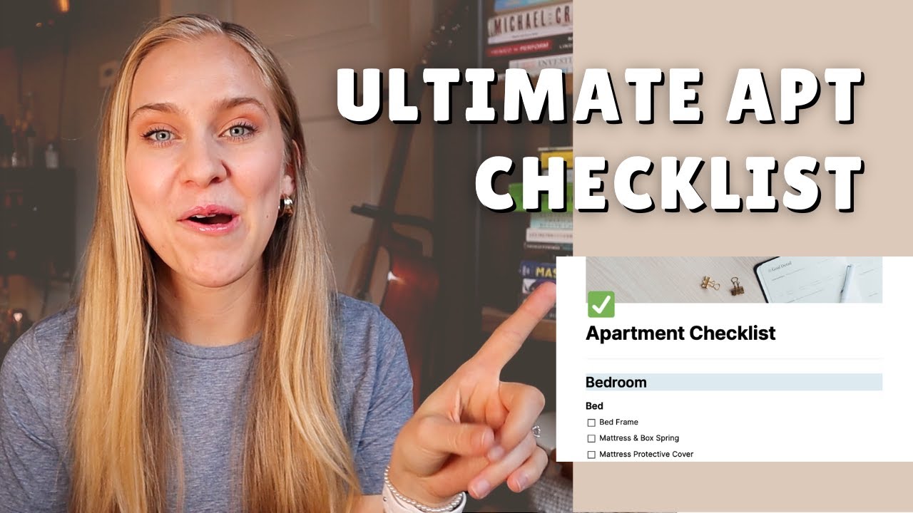 The Ultimate First Apartment Checklist