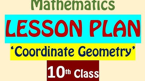 10th CLASS MATHS LESSON PLAN / 