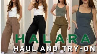 Halara Haul and Review | Work Pants, Tops, Dresses and more!