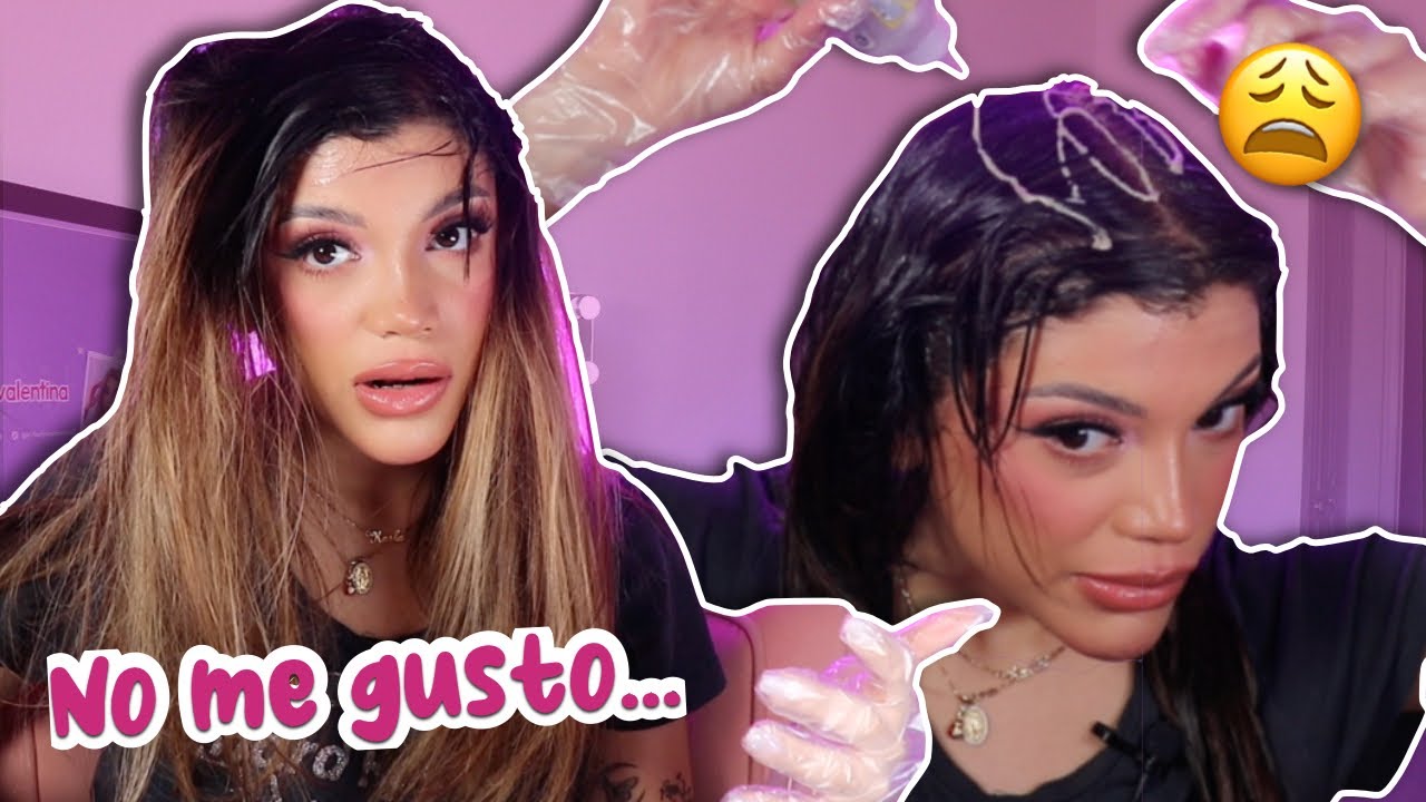 ME PINTE Y ME CORTE EL CABELLO YO SOLA VIENDO TUTORIALES...*NO ME GUSTO*