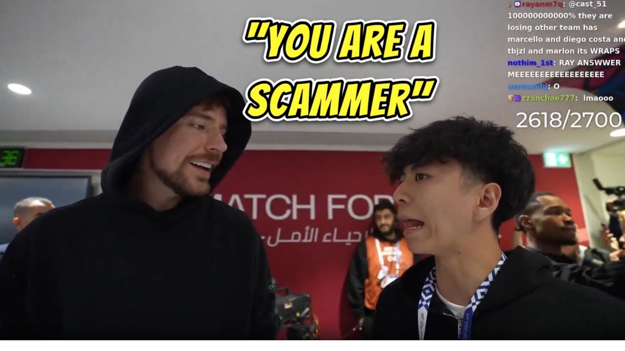 MrBeast CONFRONTS Ray After He Calls TeamWater a Scam — Ray Refuses to Back Down