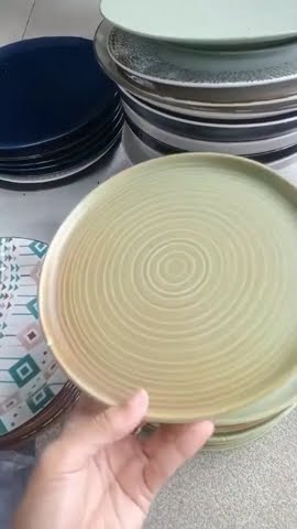 Piring Stax Keramik Estetik | WA 0812 8958 1588 , ig : @grosirpiringcantik