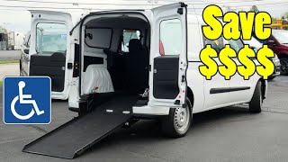 Most Affordable NEW Wheelchair Van? Ram ProMaster City - Rear Entry Ramp | Sherry Review by Paul Sherry Conversion Vans 437 views 3 weeks ago 2 minutes, 35 seconds