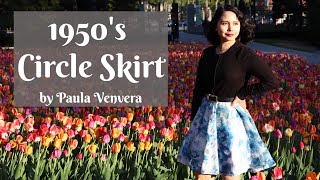 (EN) DIY ~ 1950s Circle Skirt | Paula Venvera