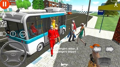 Public Transport Simulator #17 Mini Bus - Android iOS gameplay