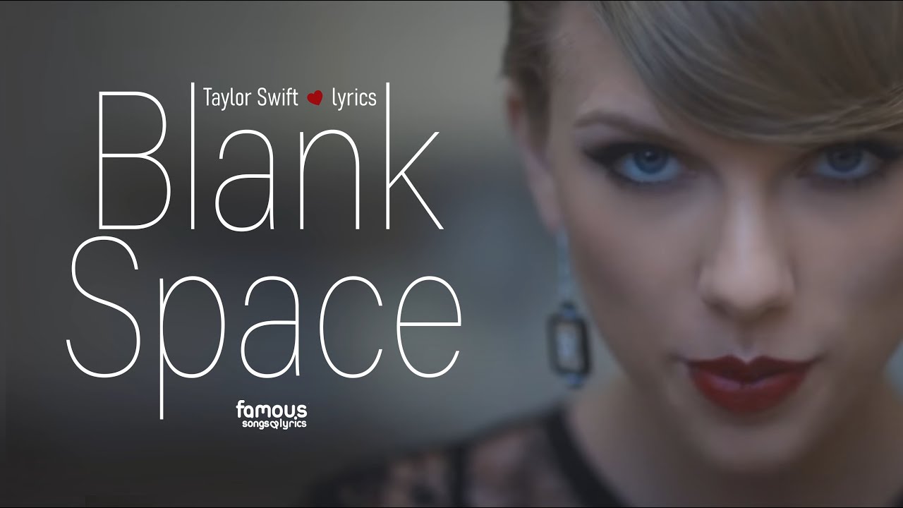 Blank Space Lyrics Taylor Swift | iPad Case & Skin