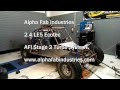 Alpha fab 24 le5 ecotec stage 2 turbo system