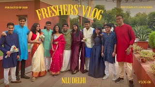 FRESHERS’ at Law School | 2nd Year | NLU Delhi Vlog 06