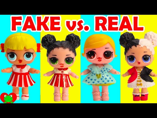Fake Lol Surprise Dolls Fake Vs Real - Youtube