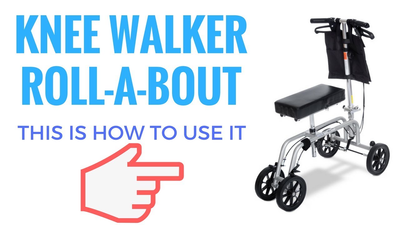 How To Operate Your Knee Walker YouTube