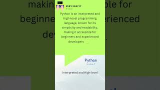 Python interesting facts | Very Easy IT | #shorts #interestingfacts #python