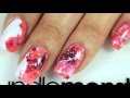 Smooshing & Dandelion Nail Design