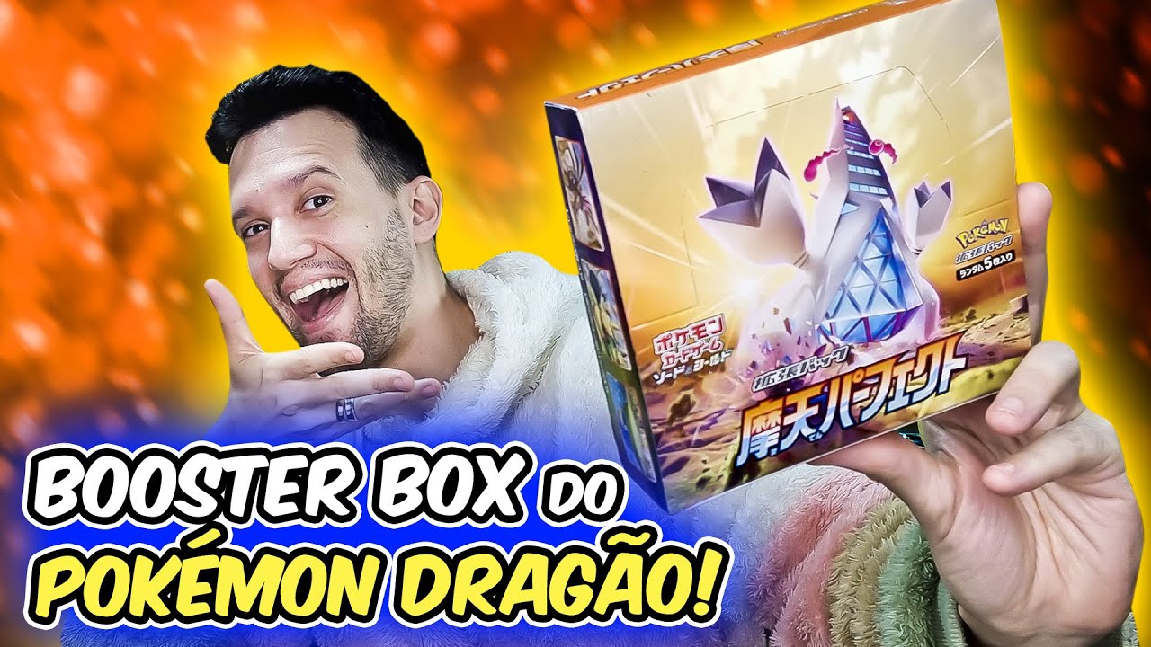 ABRI A BOOSTER BOX DO POKEMON DRAGÃO DURALUDON | CAPITÃO HUNTER CARTAS POKEMON TCG