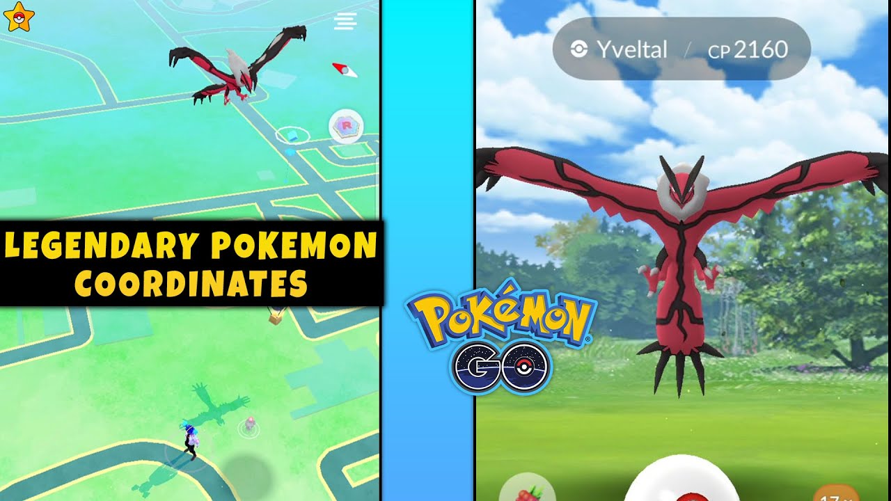 LEGENDARY Pokemon Locations in Pokemon Go 2022  Legendary Pokemon On Map  Pokémon GO 