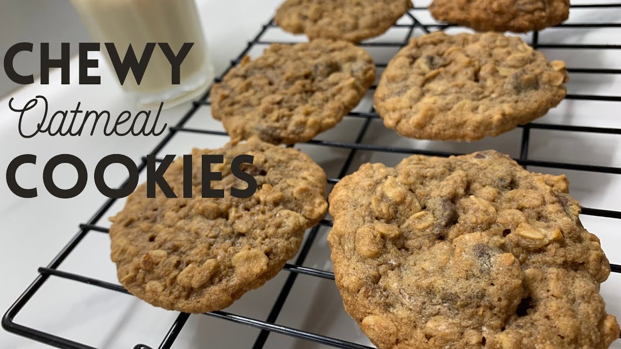 Lactation cookies | oatmeal cookies | snack for breastfeeding moms
