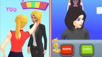 Makeover Race 👸💄💃 All Levels Gameplay Android,ios