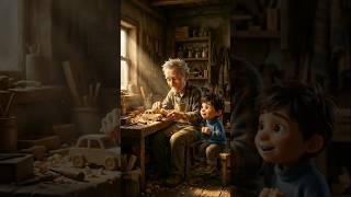 Childhood Memories with grandpa ❤️. #grandpa #ai #memories