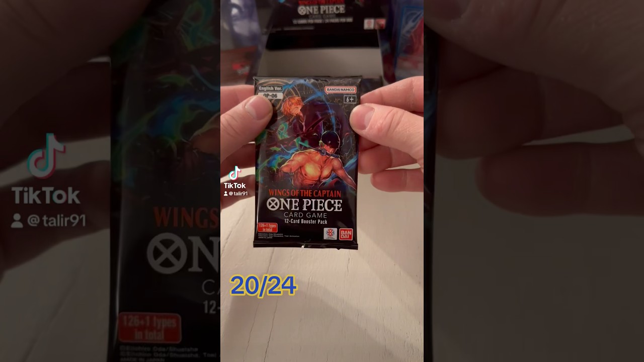 One Piece Card Game OP06 Englisch Display 20/24 