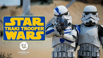 TRAKI TROOPERS - A Star Wars Animated Short Film made with Unreal Engine 5.1 - RTX 4090!