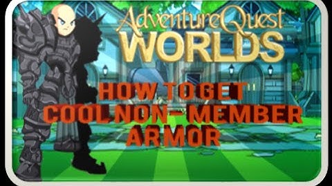 =AQW= how to get Cool Non -  Member armor