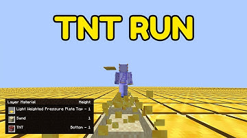 TNT Run in Vanilla Minecraft! (No Mods)